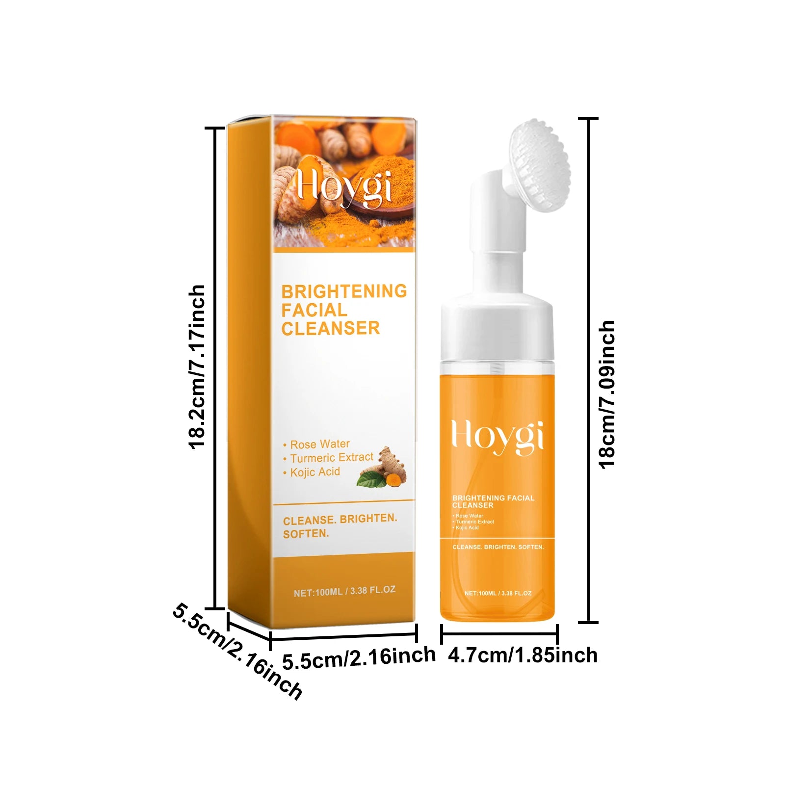 Turmeric & Kojic Hydrating Facial Mousse