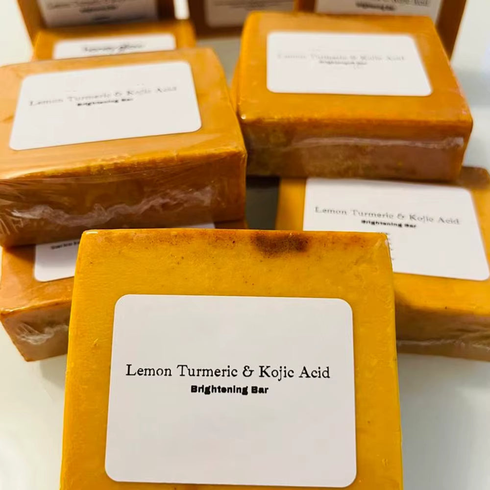 Brightening Lemon Turmeric & Kojic Acid Soap